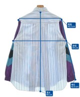 FUMITO GANRYU（フミト　ガンリュウ）カジュアルシャツ 青 サイズ:1(S位) メンズ/2200620340908