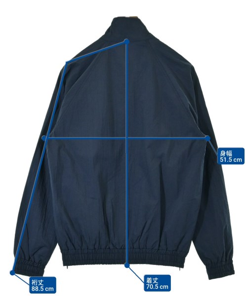 FUMITO GANRYU（フミト　ガンリュウ）ブルゾン 紺 サイズ:1(S位) メンズ/2200633518059