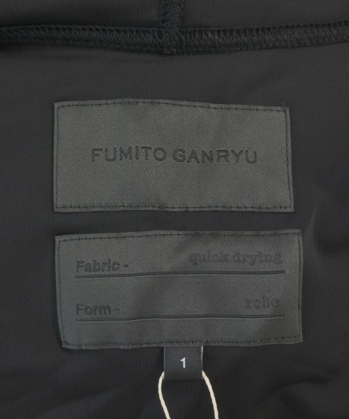 FUMITO GANRYU（フミト　ガンリュウ）コート 黒 サイズ:1(S位) メンズ/2200633518080