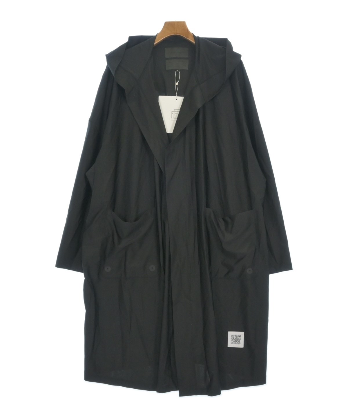 FUMITO GANRYU（フミト ガンリュウ）コート 黒 サイズ:1(S位) メンズ