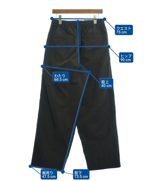 FUMITO GANRYU（フミト　ガンリュウ）その他 黒 サイズ:3(L位) メンズ/2200620207065