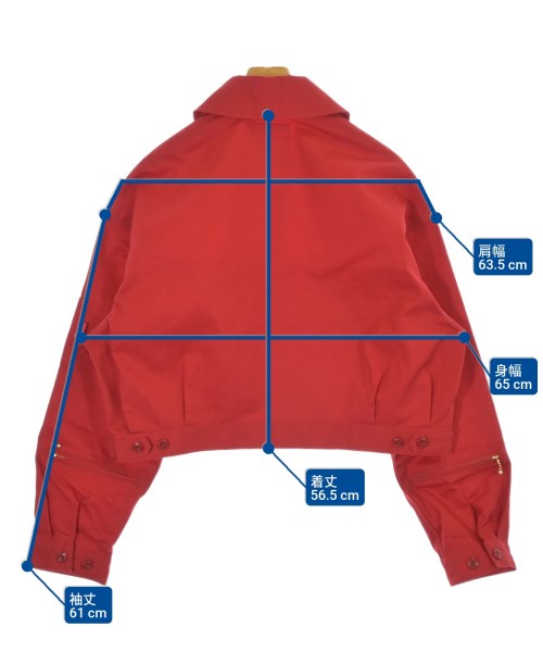 FUMITO GANRYU（フミト　ガンリュウ）ブルゾン 赤 サイズ:2(M位) メンズ/2200674027053