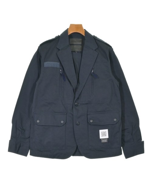 FUMITO GANRYU(フミト　ガンリュウ)カジュアルジャケット 紺 サイズ:S/2200675749565