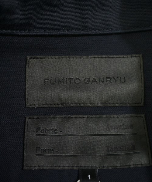 FUMITO GANRYU（フミト　ガンリュウ）カジュアルジャケット 紺 サイズ:S メンズ/2200675749565