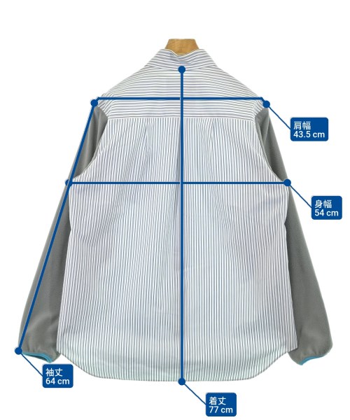 FUMITO GANRYU（フミト　ガンリュウ）カジュアルシャツ 白 サイズ:2(M位) メンズ/2200658555053