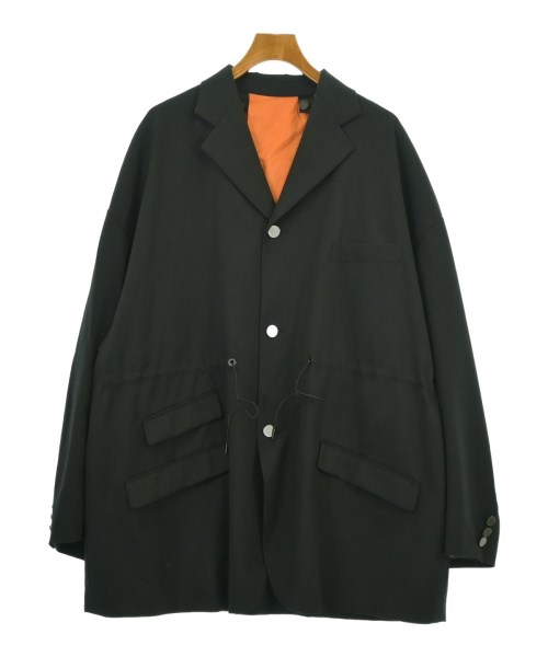 FUMITO GANRYU（フミト　ガンリュウ）カジュアルジャケット 黒 サイズ:2(M位) メンズ/2200660867069