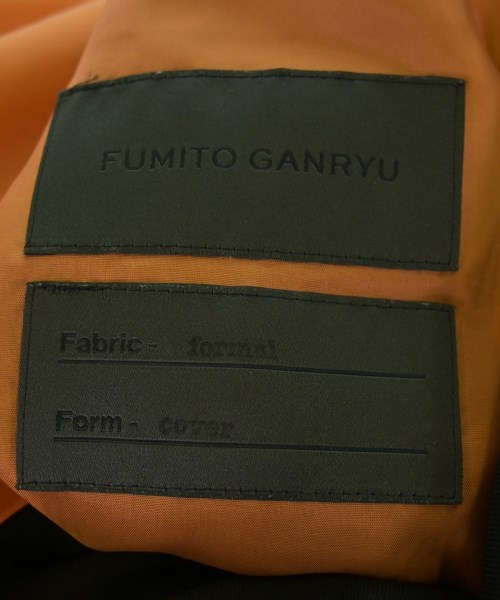 FUMITO GANRYU（フミト　ガンリュウ）カジュアルジャケット 黒 サイズ:2(M位) メンズ/2200660867069