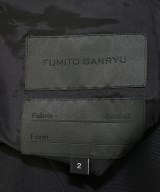 FUMITO GANRYU（フミト　ガンリュウ）テーラードジャケット 黒 サイズ:2(M位) メンズ/2200710518033