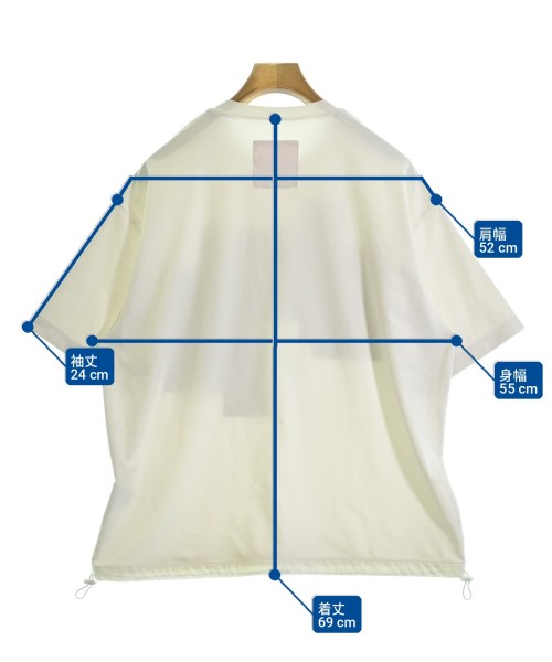 FUMITO GANRYU（フミト　ガンリュウ）Tシャツ・カットソー 白 サイズ:1(S位) メンズ/2200714615080