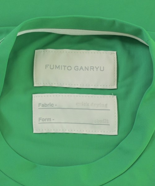 FUMITO GANRYU（フミト　ガンリュウ）Tシャツ・カットソー 緑 サイズ:1(S位) メンズ/2200715483077