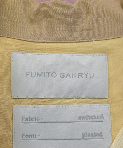 FUMITO GANRYU（フミト　ガンリュウ）カジュアルシャツ ピンク サイズ:2(M位) メンズ/2200644984171