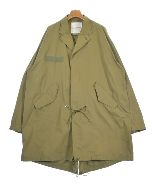 FUMITO GANRYU(フミト　ガンリュウ)モッズコート カーキ サイズ:3(L位)/2200646102108