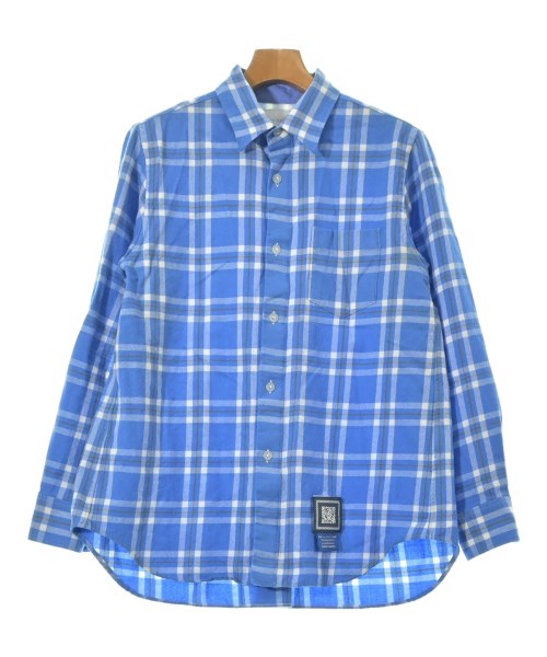 FUMITO GANRYU(フミト　ガンリュウ)カジュアルシャツ 青 サイズ:2(M位)/2200646123073