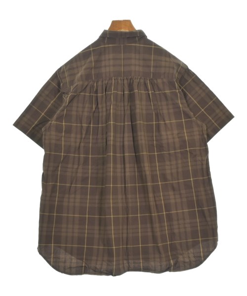 FUMITO GANRYU（フミト　ガンリュウ）カジュアルシャツ 茶 サイズ:3(L位) メンズ/2200647877104