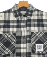 FUMITO GANRYU（フミト　ガンリュウ）カジュアルシャツ 黒 サイズ:2(M位) メンズ/2200641808081