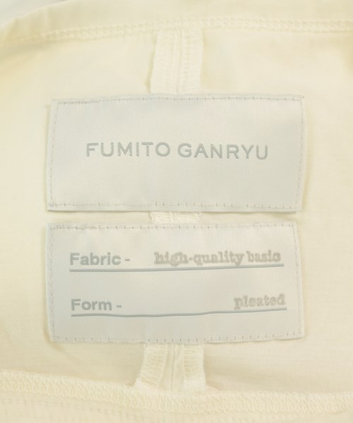 FUMITO GANRYU（フミト　ガンリュウ）Tシャツ・カットソー 白 サイズ:2(M位) メンズ/2200702622113