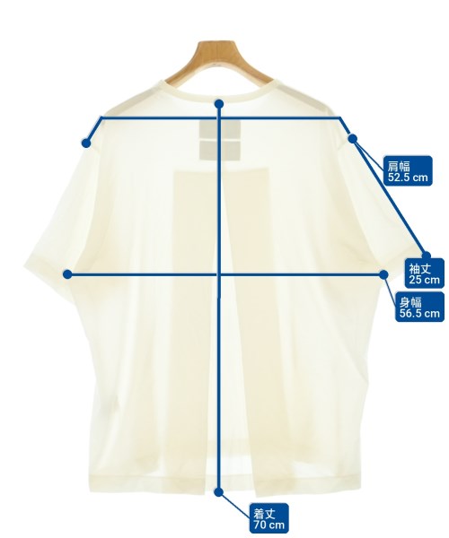 FUMITO GANRYU（フミト　ガンリュウ）Tシャツ・カットソー 白 サイズ:2(M位) メンズ/2200702622113