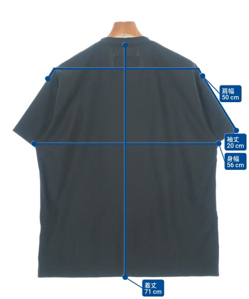 FUMITO GANRYU（フミト　ガンリュウ）Tシャツ・カットソー 黒 サイズ:2(M位) メンズ/2200662830214