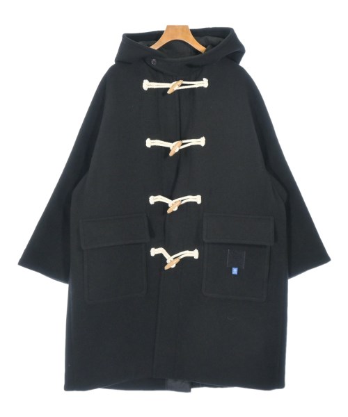 FUMITO GANRYU(フミト　ガンリュウ)ダッフルコート 黒 サイズ:1(S位)/2200663458011