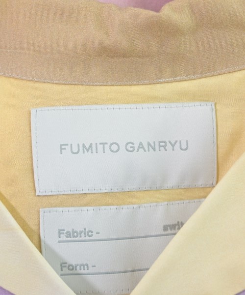 FUMITO GANRYU（フミト　ガンリュウ）カジュアルシャツ ピンク サイズ:3(L位) メンズ/2200665956157