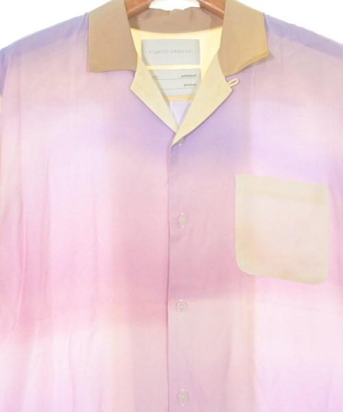 FUMITO GANRYU（フミト　ガンリュウ）カジュアルシャツ ピンク サイズ:3(L位) メンズ/2200665956157