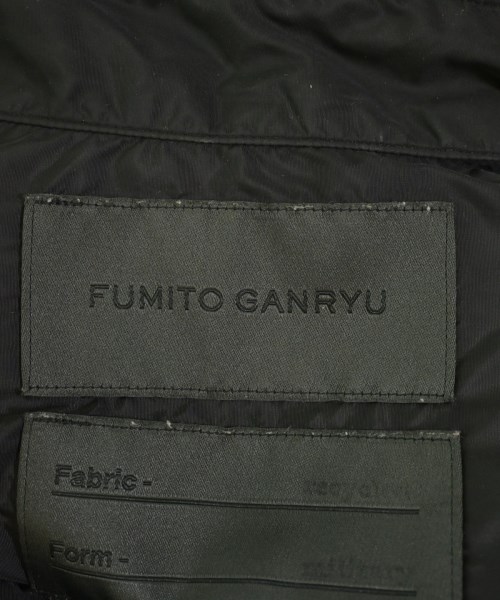 FUMITO GANRYU（フミト　ガンリュウ）カジュアルシャツ 黒 サイズ:1(S位) メンズ/2200733134128