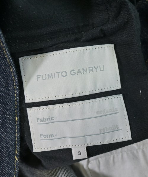 FUMITO GANRYU（フミト　ガンリュウ）デニムパンツ 紺 サイズ:3(L位) メンズ/2200722000014