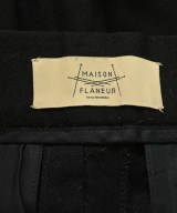 MAISON FLANEUR（メゾンフラネール）スラックス 黒 サイズ:40(M位) レディース/2200696529207