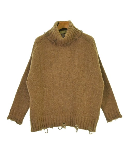 MAISON FLANEUR(メゾンフラネール)ニット・セーター 茶 サイズ:38(S位)/2200659201041