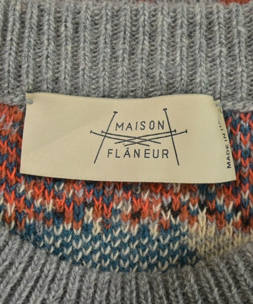 MAISON FLANEUR（メゾンフラネール）ニット・セーター グレー サイズ:46(M位) メンズ/2200715026205