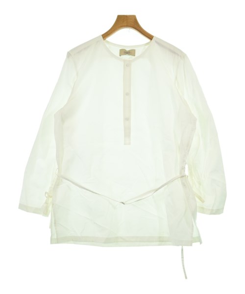 MAISON FLANEUR(メゾンフラネール)カジュアルシャツ 白 サイズ:44(S位)/2200651236058