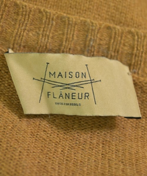 MAISON FLANEUR（メゾンフラネール）ニット・セーター 茶 サイズ:52(XXL位) メンズ/2200705435161