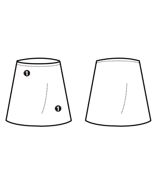 MARTIN GRANT（マーティングラント）ロング・マキシ丈スカート 紺 サイズ:38(S位) レディース/2200613539098