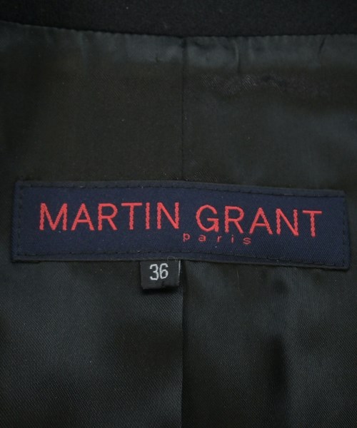 MARTIN GRANT（マーティングラント）ピーコート 黒 サイズ:36(XS位) レディース/2200617822011