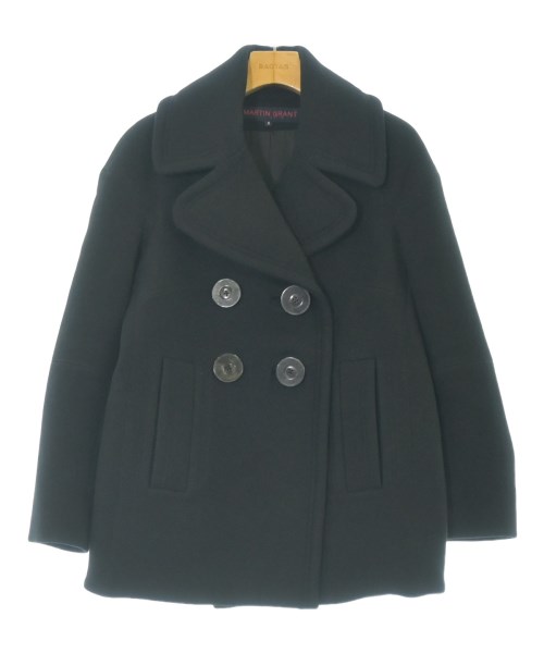 MARTIN GRANT(マーティングラント)ピーコート 黒 サイズ:S/2200661741030