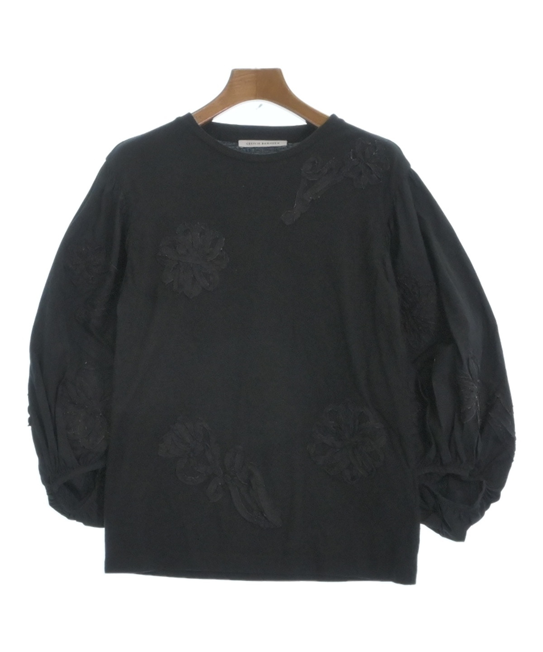 CECILIE BAHNSEN（セシリーバンセン）Tシャツ・カットソー 黒 サイズ:6