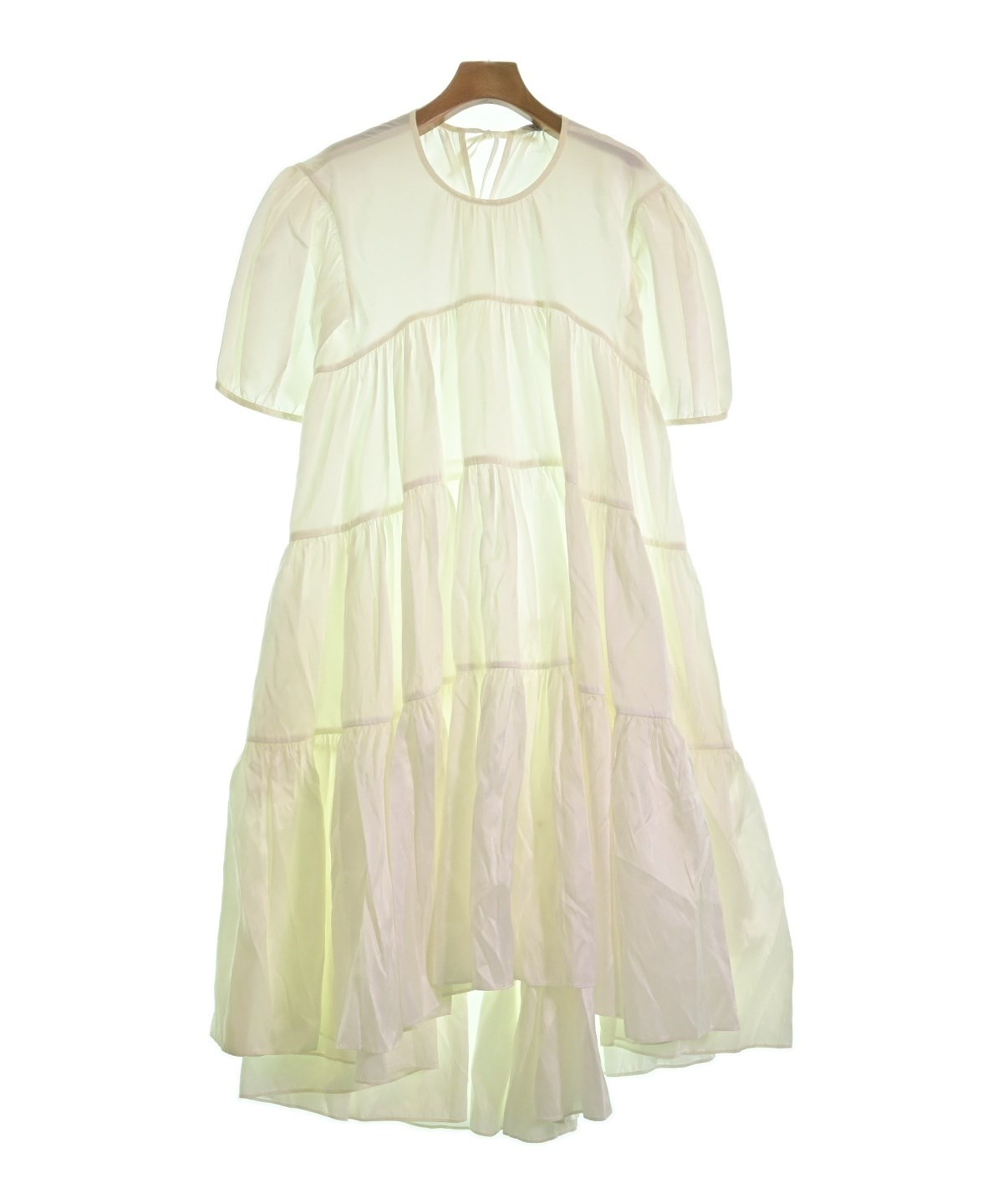 CECILIE BAHNSEN（セシリーバンセン）ワンピース 白 サイズ:8(S位