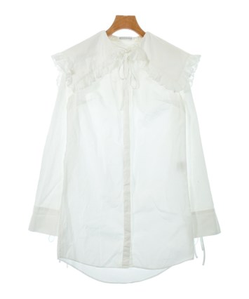 □ 47066★夏 セシリーバンセン シャツブラウス ホワイト UK8 □ 47066☆夏 セシリーバンセン シャツブラウス ホワイト UK8 CECILIE