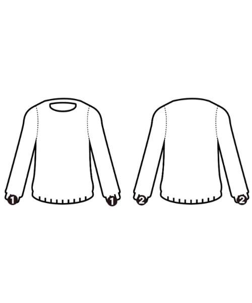 CECILIE BAHNSEN（セシリーバンセン）ニット・セーター 青 サイズ:S レディース/2200622402130