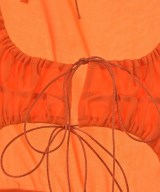 CECILIE BAHNSEN（セシリーバンセン）ワンピース オレンジ サイズ:8(S位) レディース/2200625121311