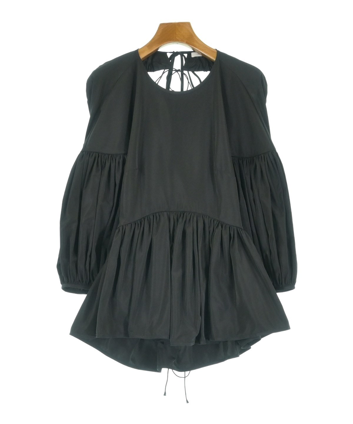 CECILIE BAHNSEN（セシリーバンセン）ブラウス 黒 サイズ:6(S位