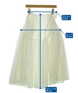 CECILIE BAHNSEN（セシリーバンセン）ロング・マキシ丈スカート 白 サイズ:12(M位) レディース/2200677901312