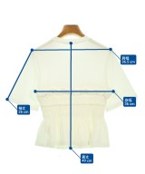 CECILIE BAHNSEN（セシリーバンセン）Tシャツ・カットソー 白 サイズ:S レディース/2200677080758