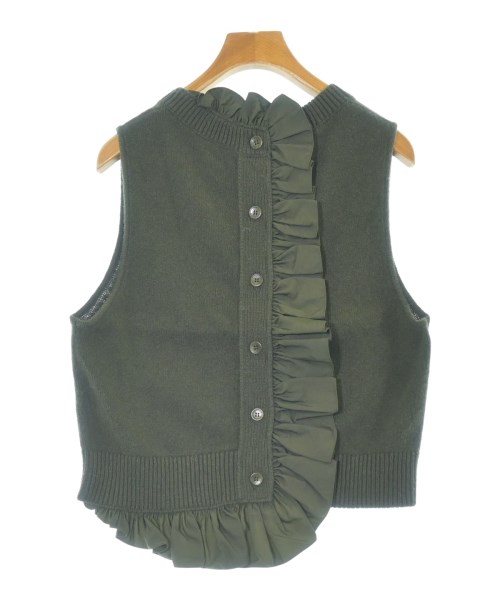 CECILIE BAHNSEN（セシリーバンセン）ベスト カーキ サイズ:M レディース/2200649689132