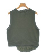 CECILIE BAHNSEN（セシリーバンセン）ベスト カーキ サイズ:M レディース/2200649689132