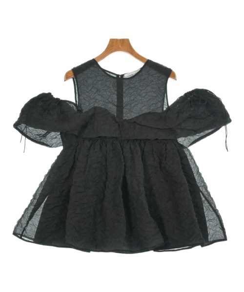 CECILIE BAHNSEN(セシリーバンセン)ブラウス 黒 サイズ:8(M位)/2200659356017