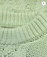 CECILIE BAHNSEN（セシリーバンセン）ニット・セーター 緑 サイズ:XS/S レディース/2200646416038