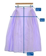 CECILIE BAHNSEN（セシリーバンセン）ロング・マキシ丈スカート 紫 サイズ:UK8(S位) レディース/2200652000030