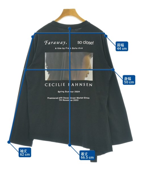 CECILIE BAHNSEN（セシリーバンセン）Tシャツ・カットソー 黒 サイズ:6(M位) レディース/2200724077052