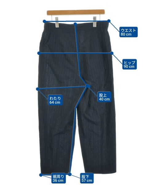 HED MAYNER（ヘド　メイナー）スラックス 紺 サイズ:42(M位) メンズ/2200616856260